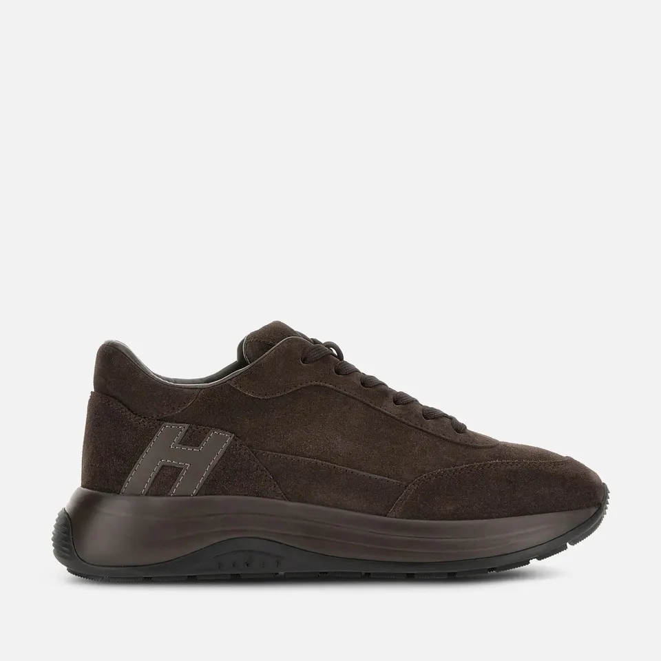 Hogan Hi-Light HXM7190GH50VG sneakers marrone camoscio