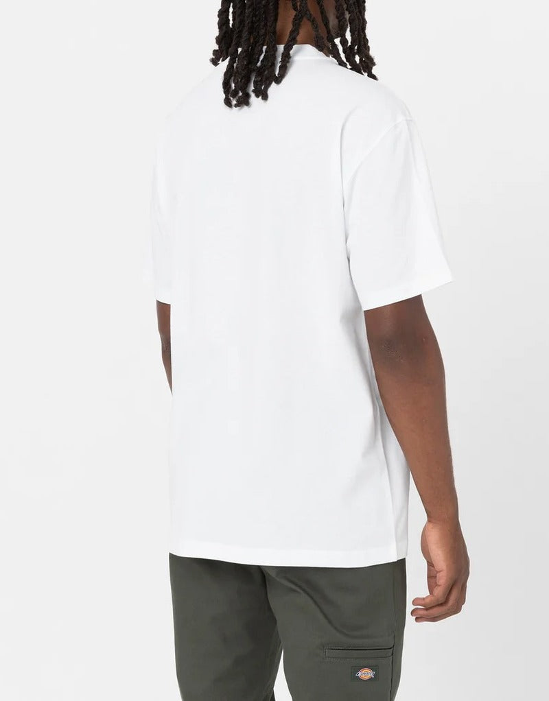 Dickies Luray DK0A4YFC t-shirt bianco taschino