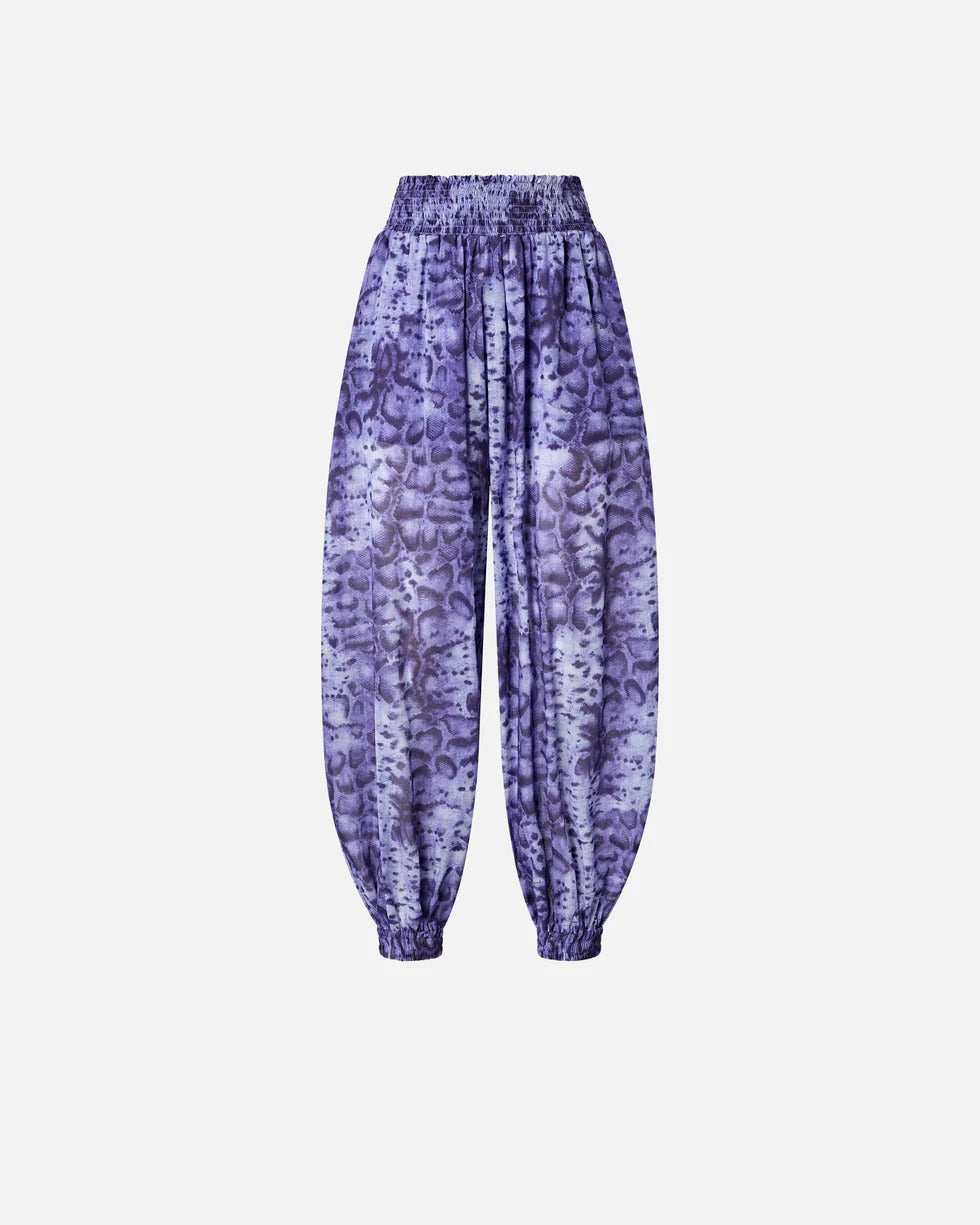 Pinko Bore 106845 A3AP Pantaloni Donna Viola Taglia S