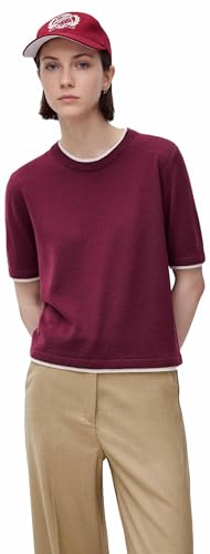 United Colors of Benetton 11ahd10g4 Maglia Donna Blu in Lana