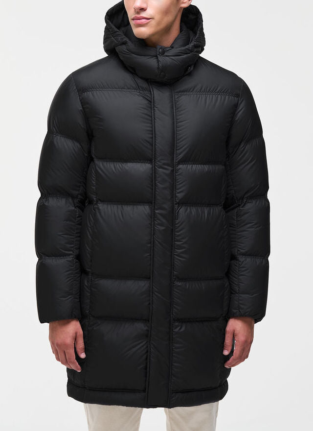 Colmar 12000012 piumino lungo uomo black piuma anatra
