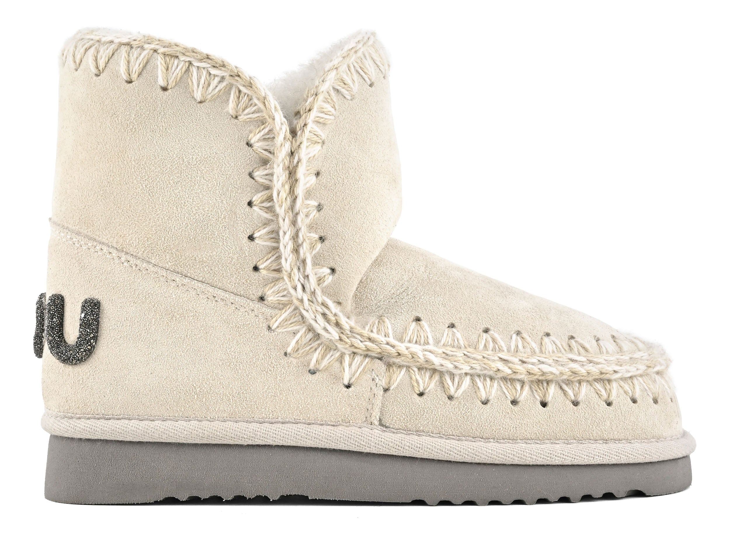 Mou Eskimo 18 FW101050A stivaletto donna chalk montone