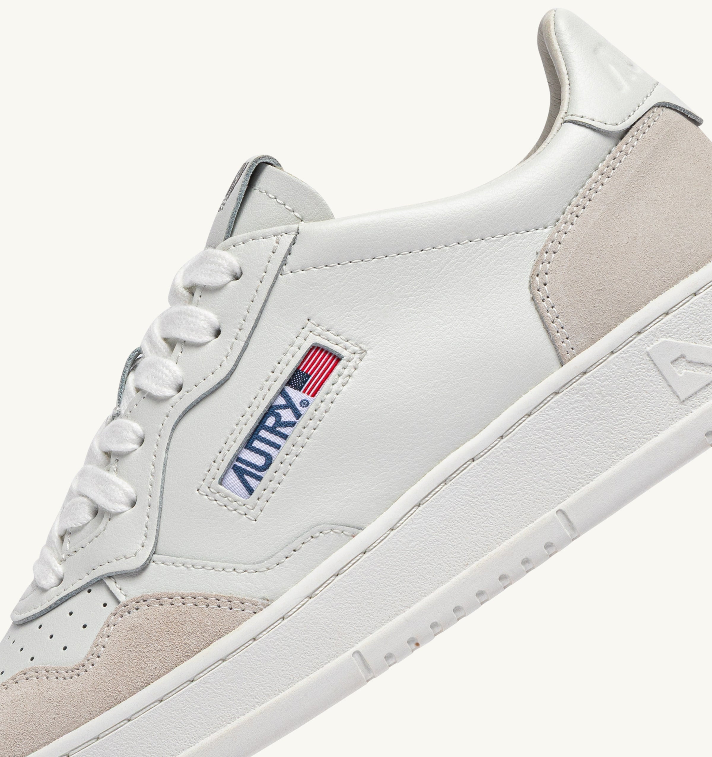 Autry Medalist Low AULM-LS30 sneakers bianco beige pelle
