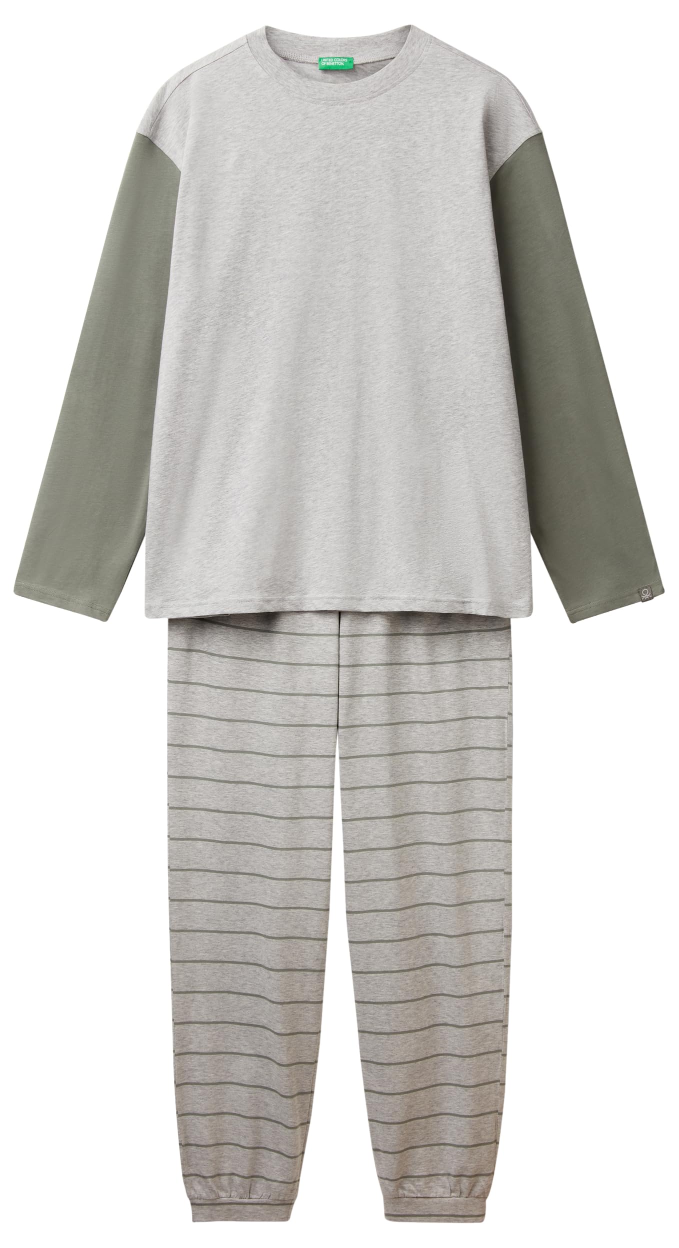 United Colors of Benetton 30964p02u pigiama uomo M grigio