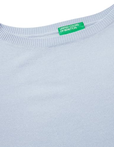 Benetton Maglieria G/C Maglia Donna Lana Extrafine Bicolor