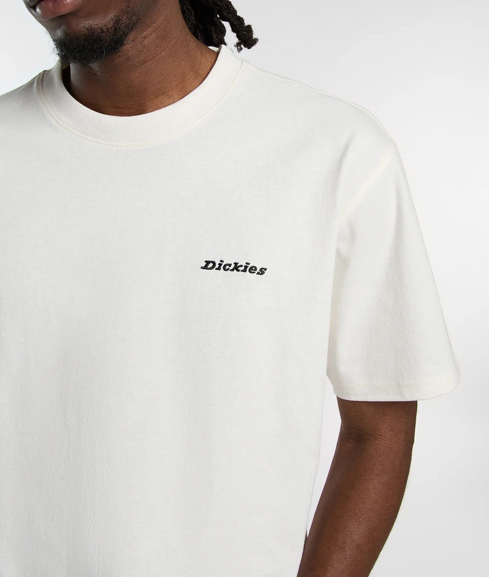 Dickies Loretto DK0A89EN t-shirt uomo ecru cotone
