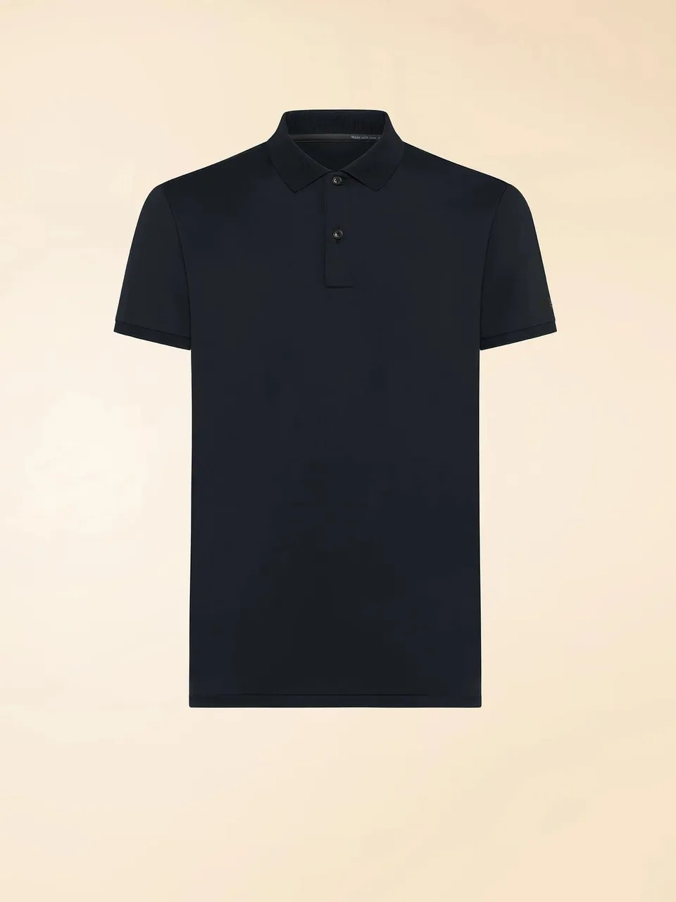 RRD 26207 polo uomo blue black oxford stretch