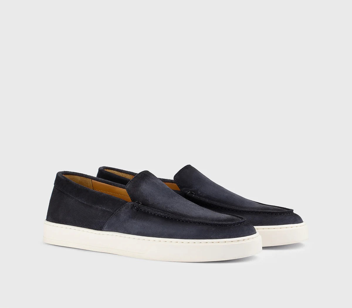 Doucal's DU3547STEVUY260 Mocassino Juke Blu Scamosciato