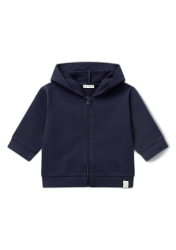 United Colors of Benetton Felpa Cappuccio Zip 62 cotone stretch