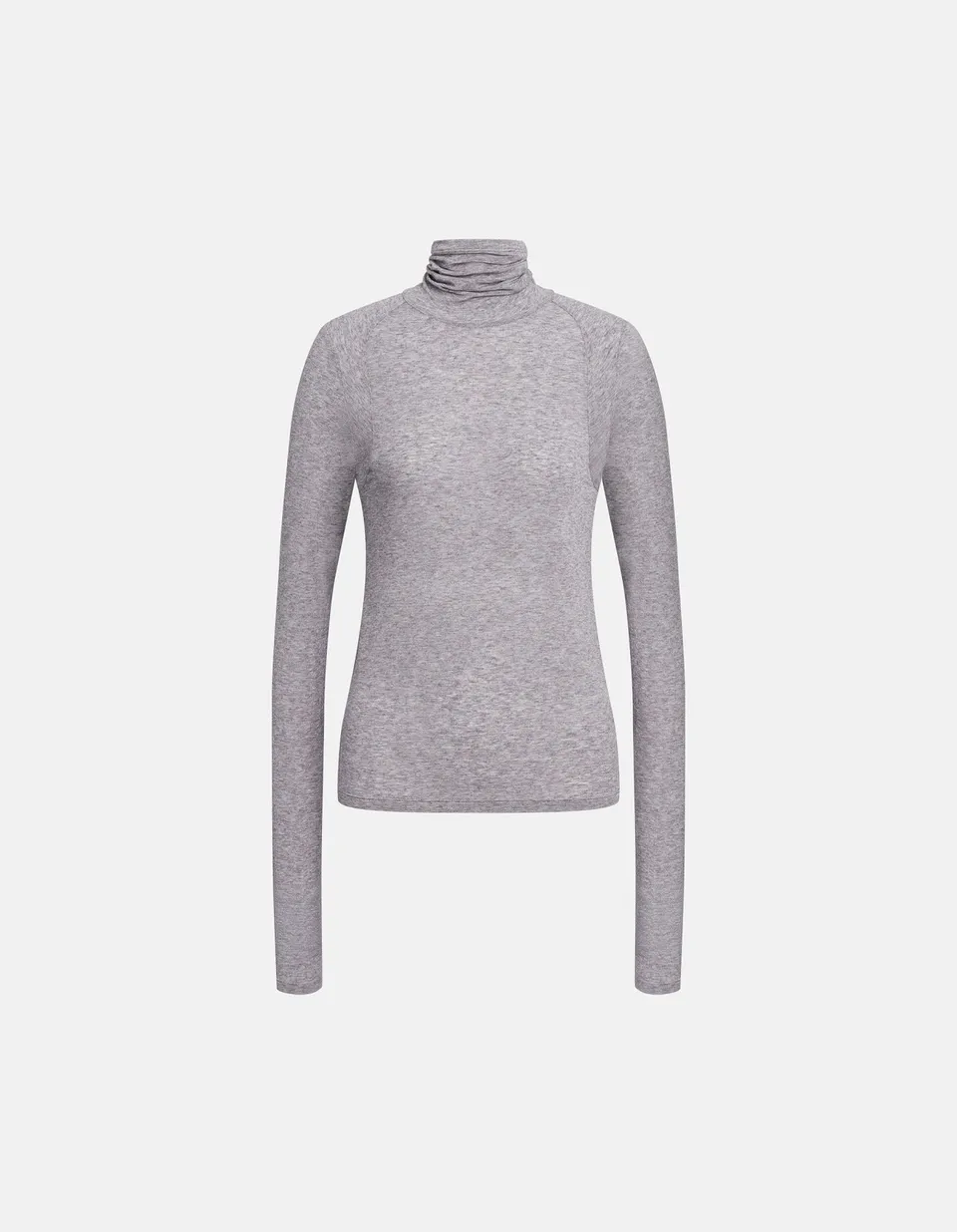 Dondup DS089 JS0326D maglia dolcevita grigio modal lana