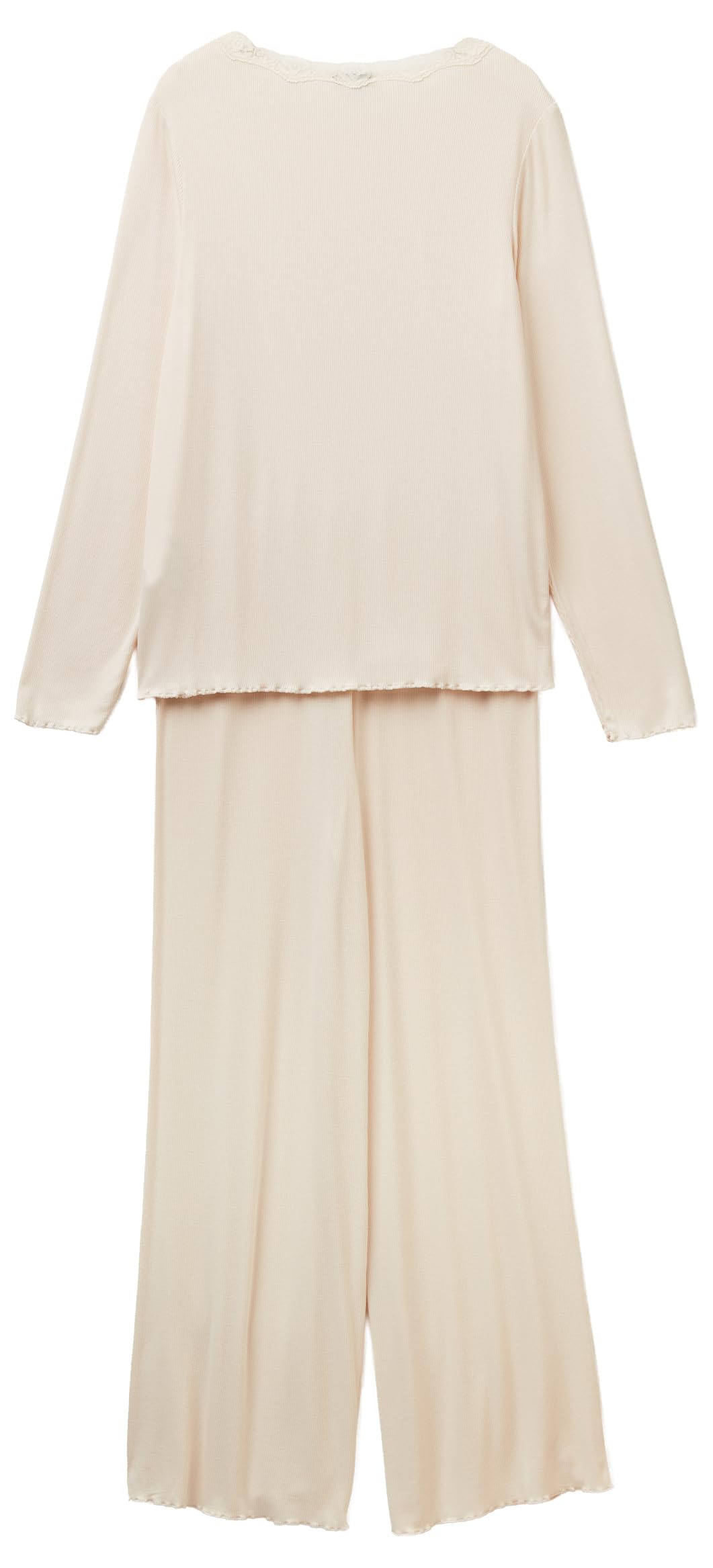 Benetton pigiama donna costina modal scollo barchetta taglia S