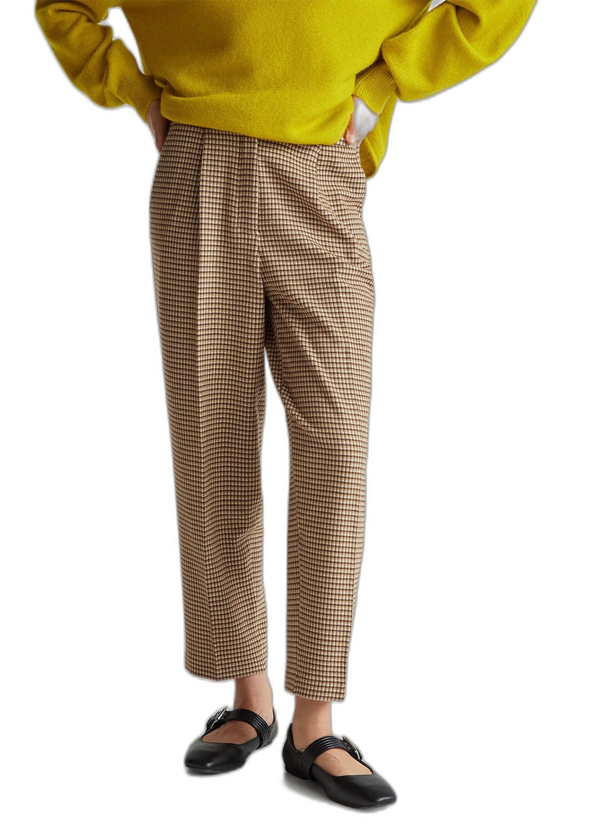Benetton 44bwdf0ae Pantalone Lana Donna Taglia 40