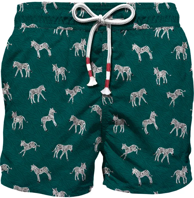 MC2 Saint Barth Lighting 70 Boxer Zebra Mania British Green