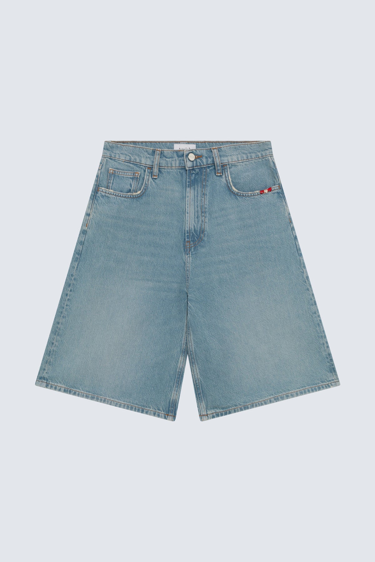 Amish Crew Sand Stone AMD171D7453197 Bermuda Donna Blu