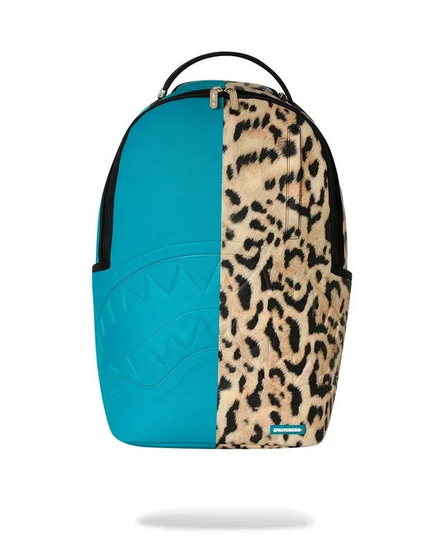 Sprayground 910B8365NSZ zaino pvc turchese animalier