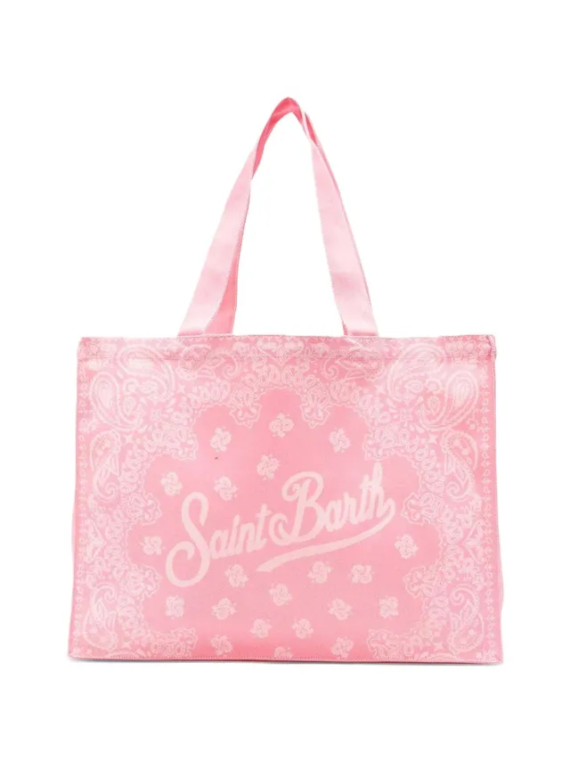 MC2 Saint Barth Essential 09194L borsa denim Bandanna Rosa