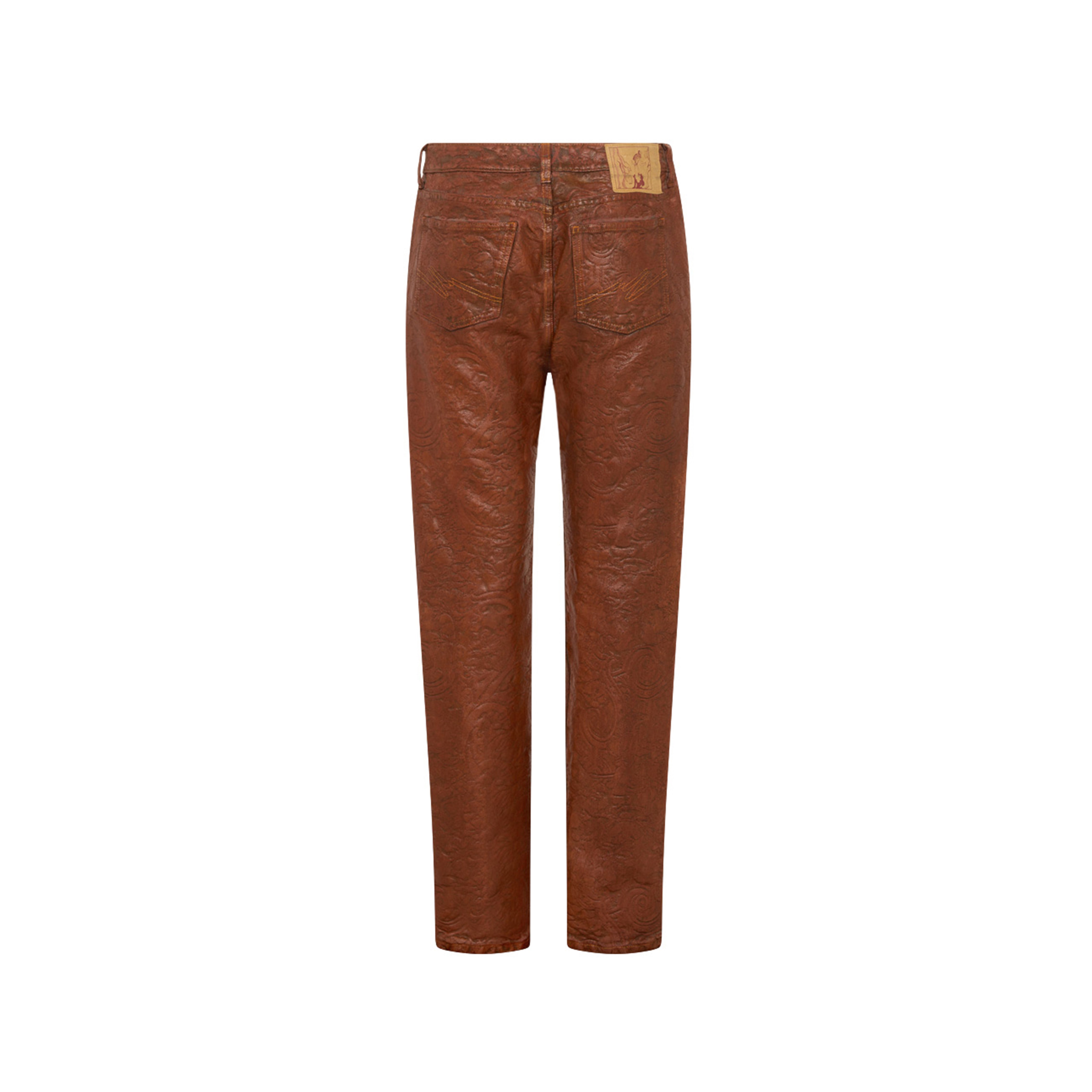 Martine Rose 5 Pocket Jean jeans marrone regular