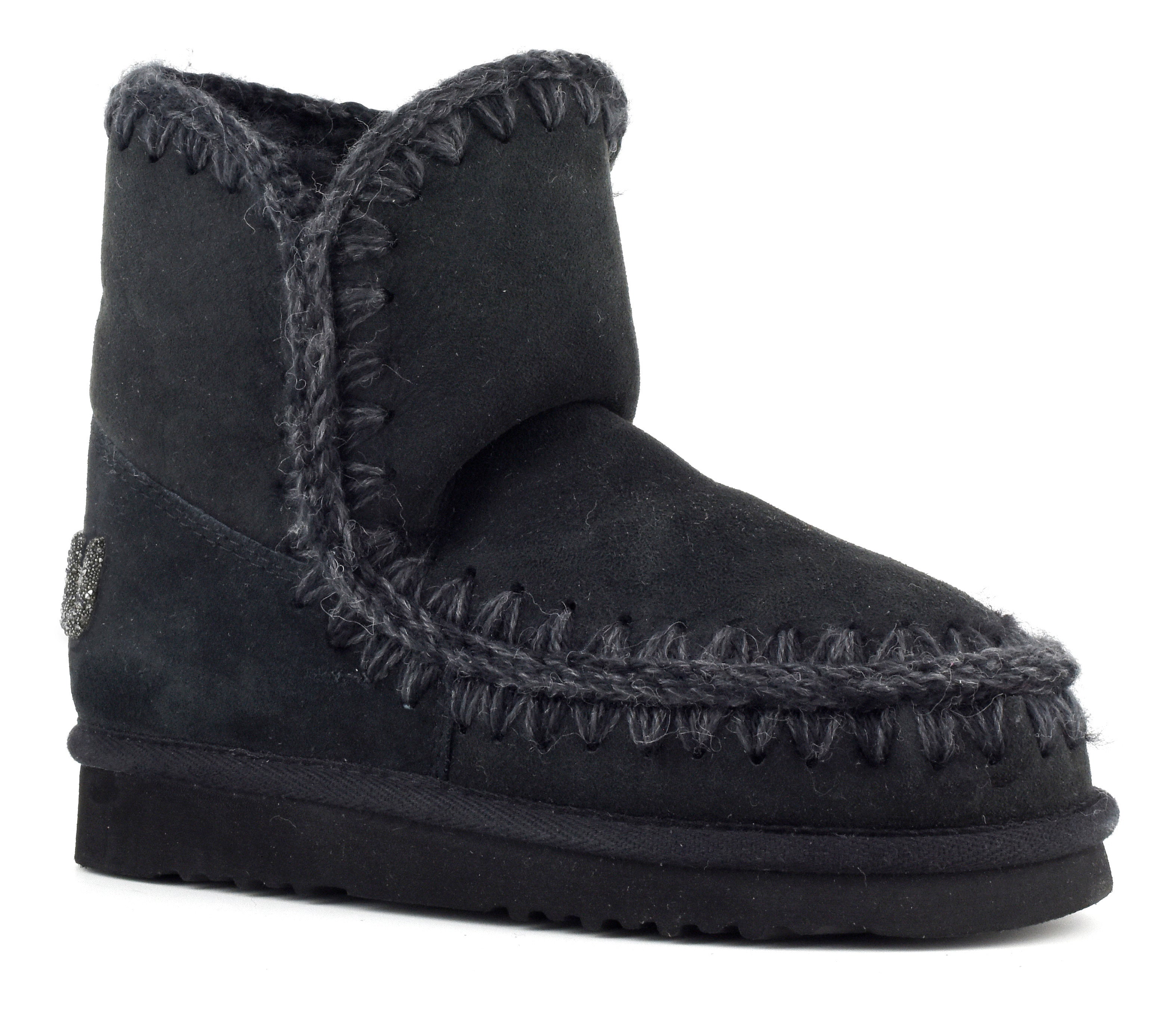 Mou Eskimo 18 FW101050A Stivaletto Nero Montone