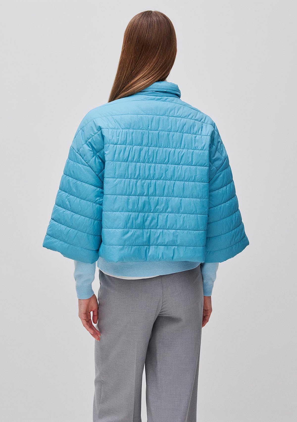 Benetton 2TWDDN09O Giubbotto Donna XXS Micropiuma Nylon