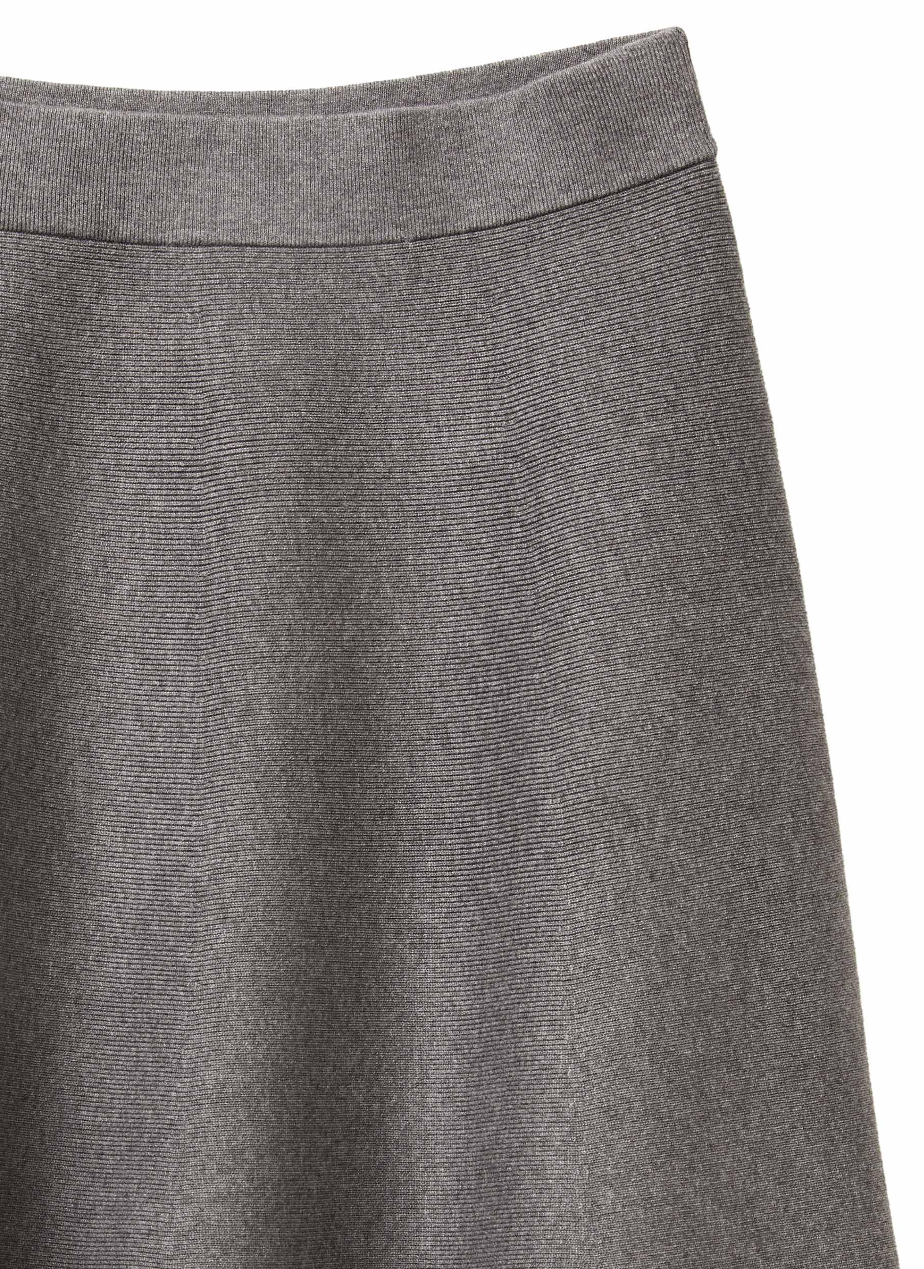 Benetton Gonna Corta Donna Svasata Viscosa Elasticizzata