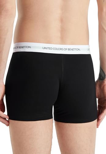 United Colors of Benetton Boxer Cotone Bio Elastico 9 cm