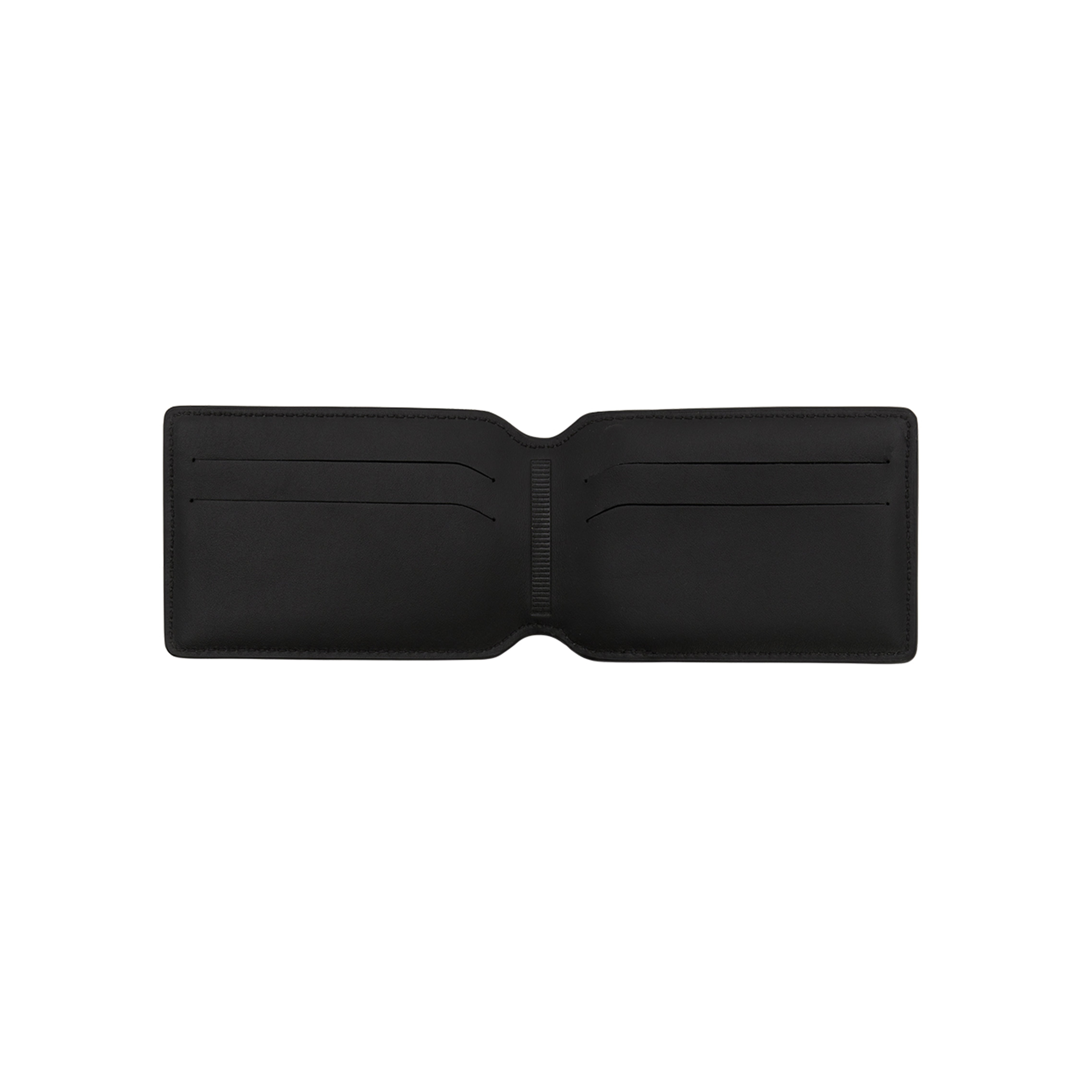 Martine Rose Oyster card wallet nero pelle 4 slot