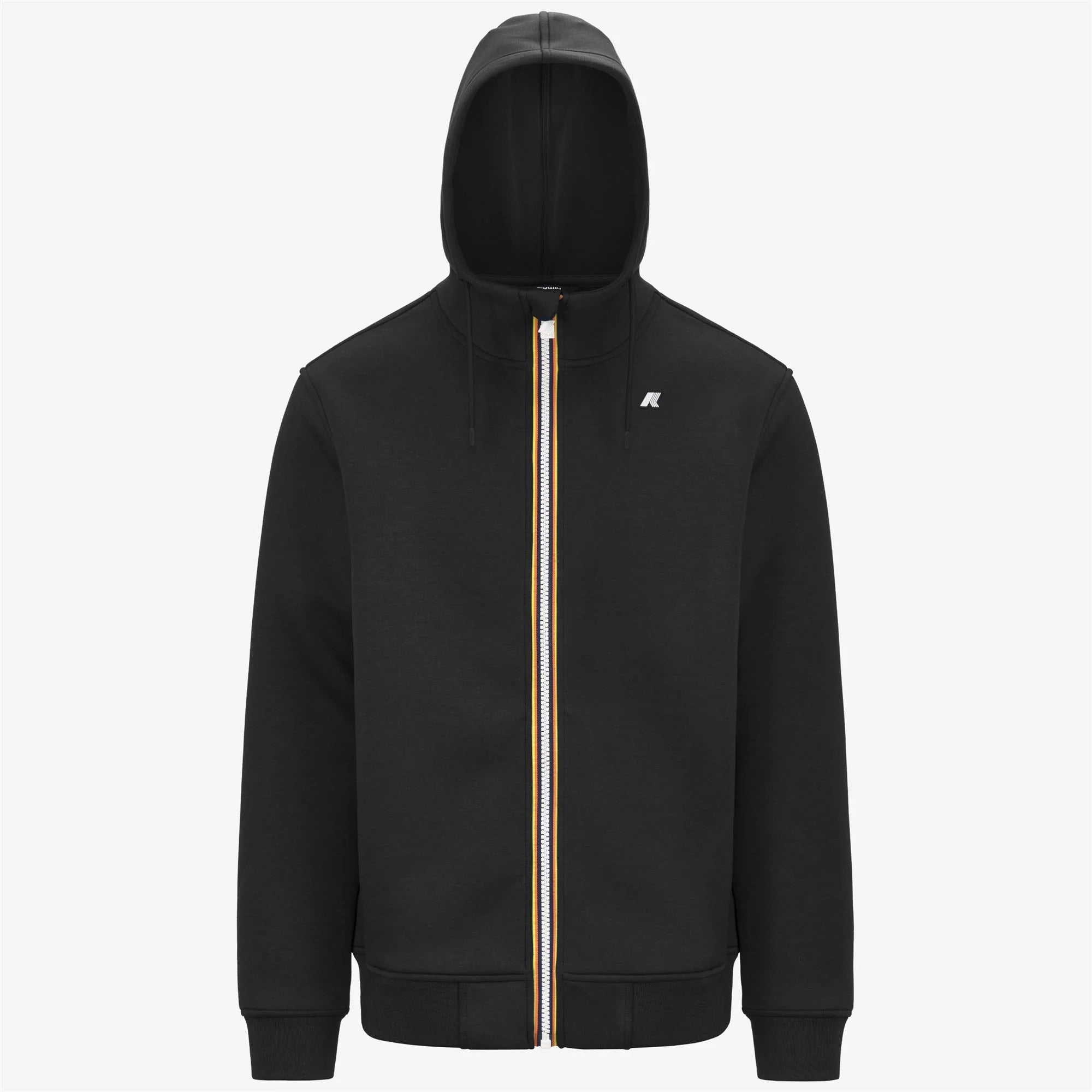 K-Way Rainer K2141DW Felpa Uomo Black Pure Zip