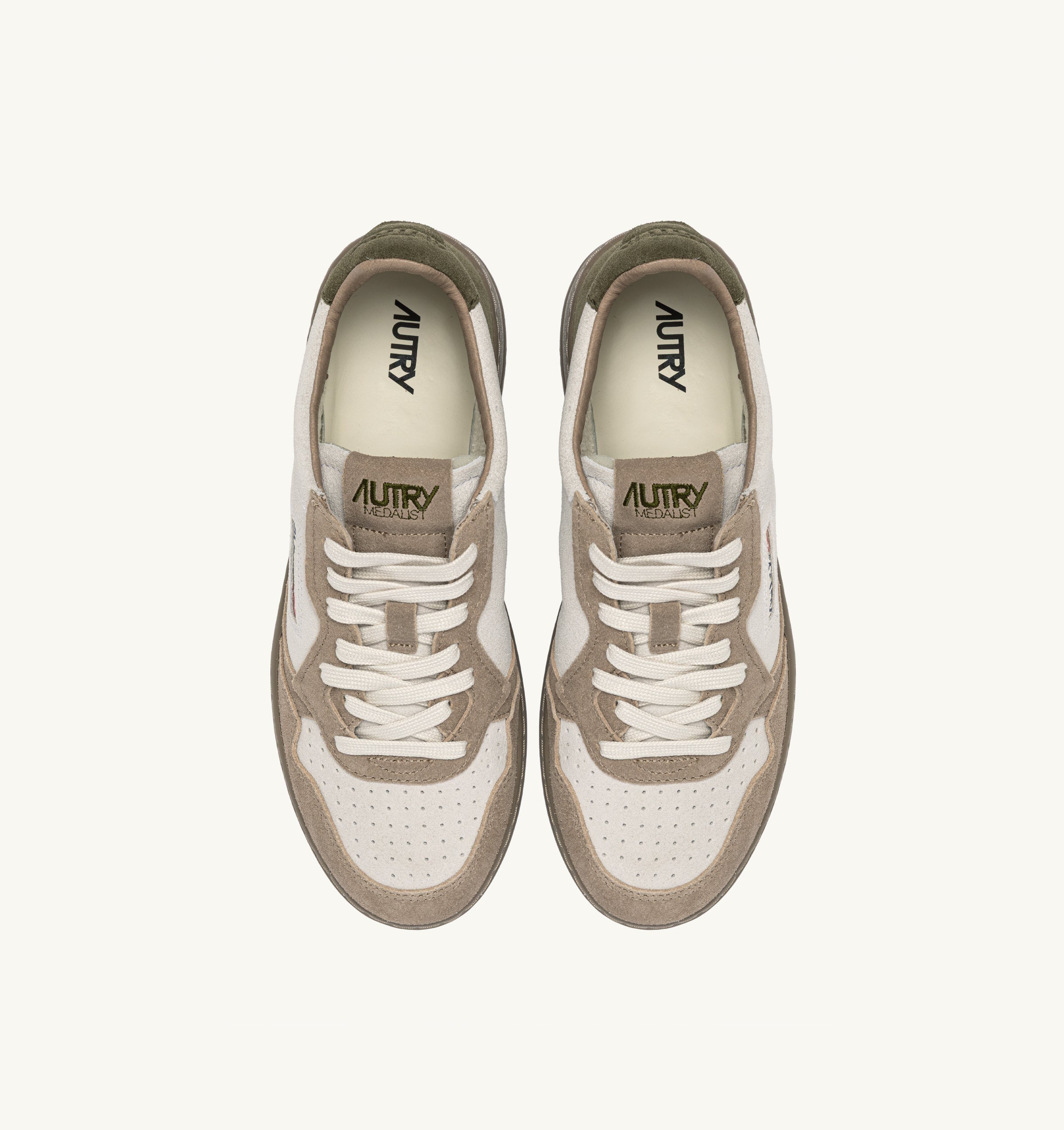 Autry Medalist Low AULM-TS40 Sneaker Uomo White Giungla pelle