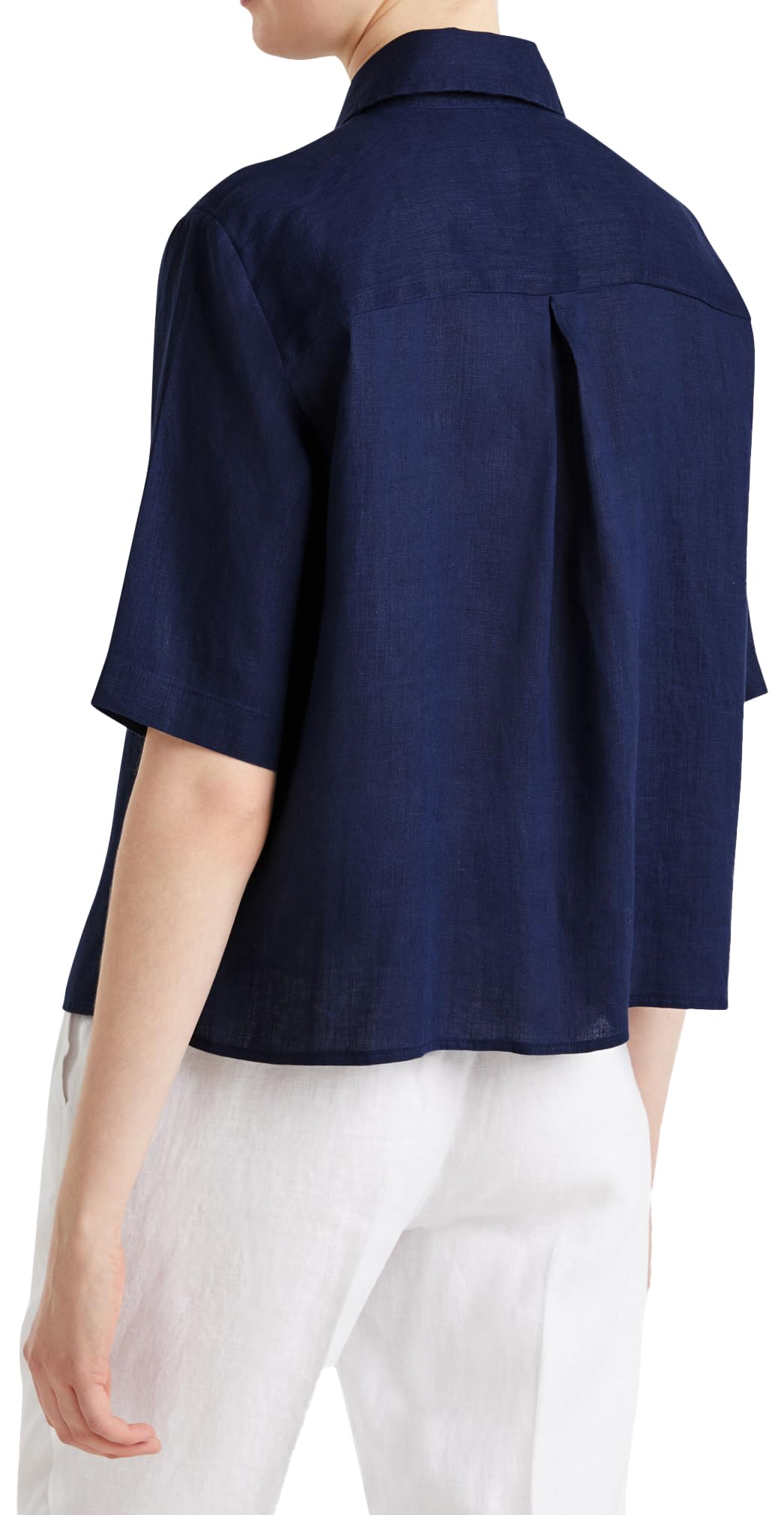 Benetton 5bml5qb75 Camicia Donna Classica