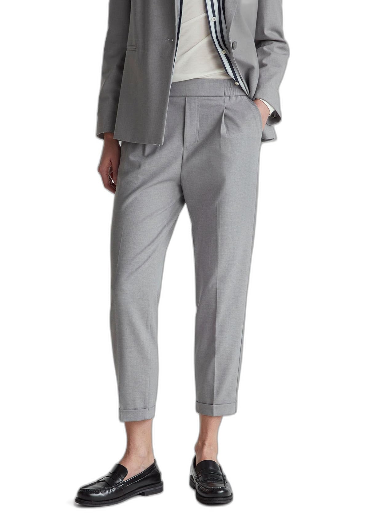 Benetton Pantaloni e Jeans 4962df079 Pantaloni Donna Beige XS sigaretta