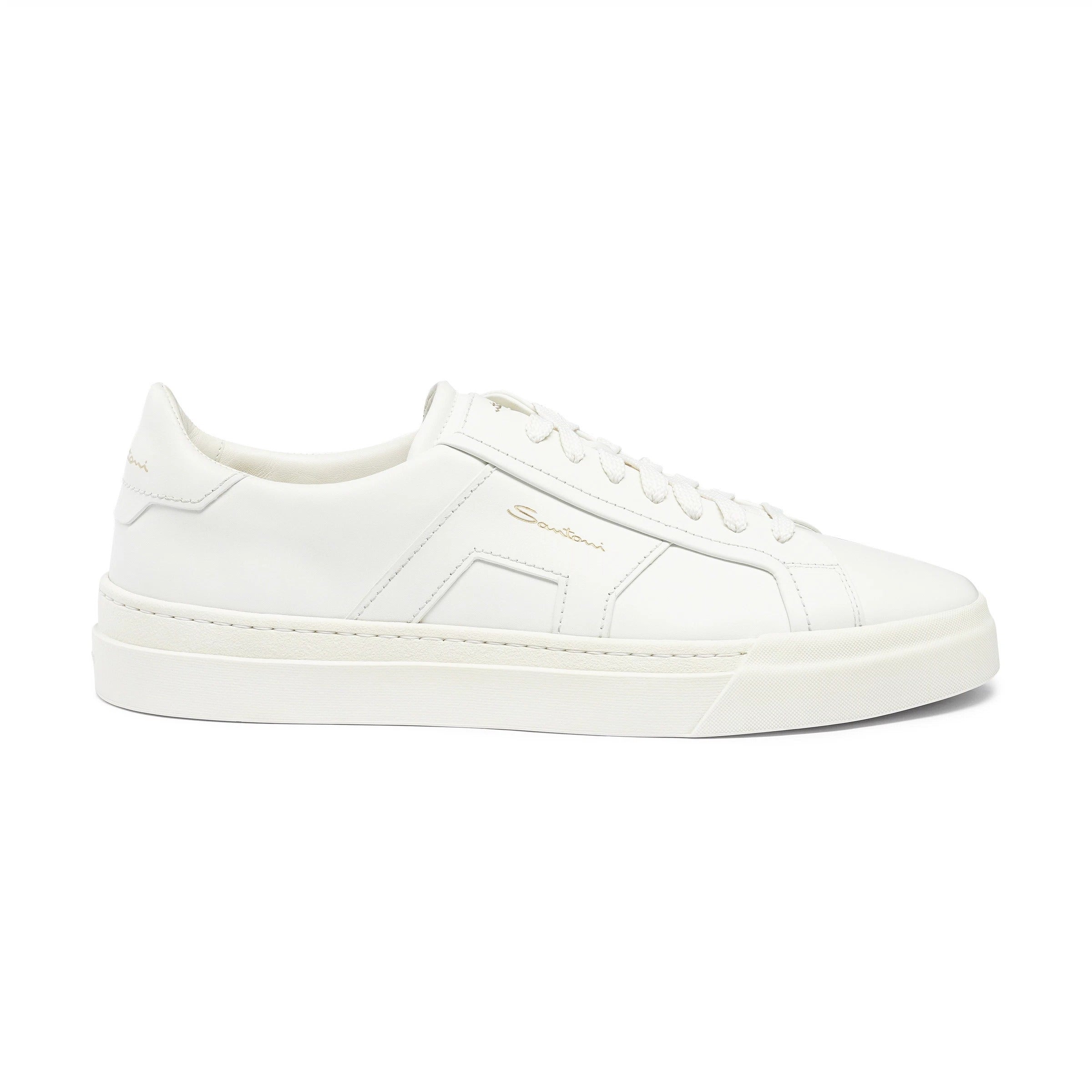 Santoni MBGT21779PNNG Sneakers pelle bianco