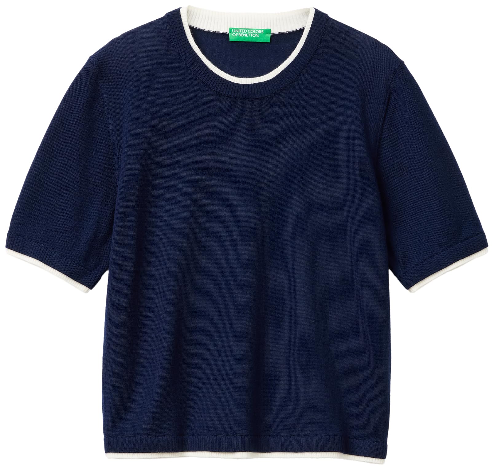 Benetton Maglieria Maglia girocollo lana extrafine