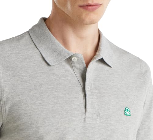 Benetton Polo M/M Polo Manica Corta Slim Patch Logo