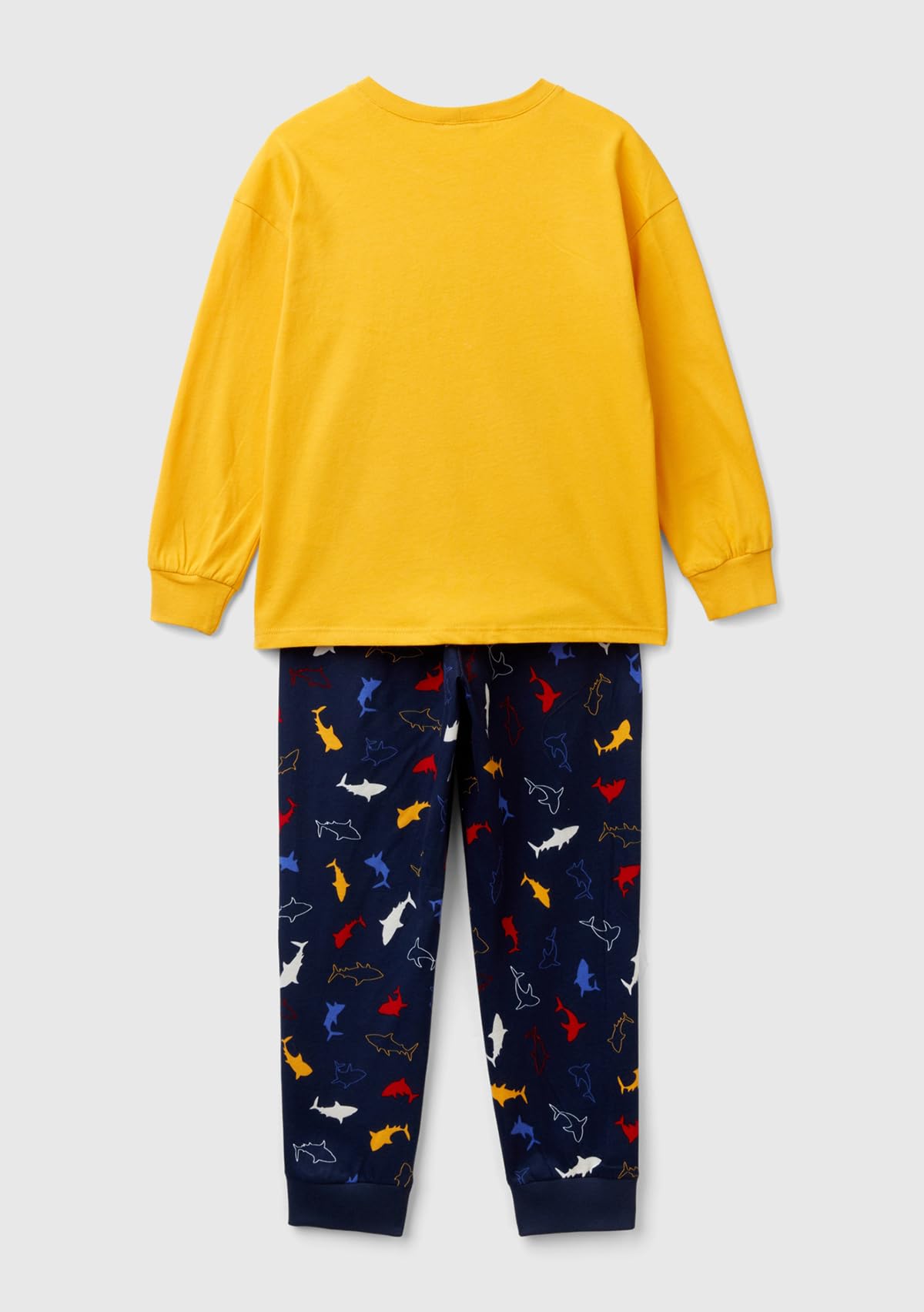 Benetton 3vr50p07j pigiama bambino taglia 90 cotone