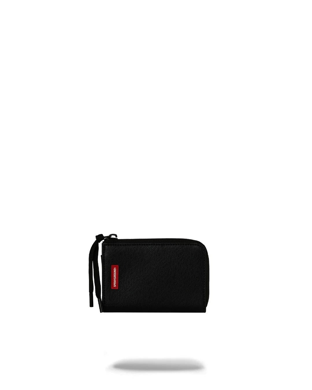 Sprayground Disappearing Shark portafoglio nero PVC zip