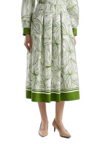 Benetton 4LMAD003M Gonna Midi Viscosa Donna XXS