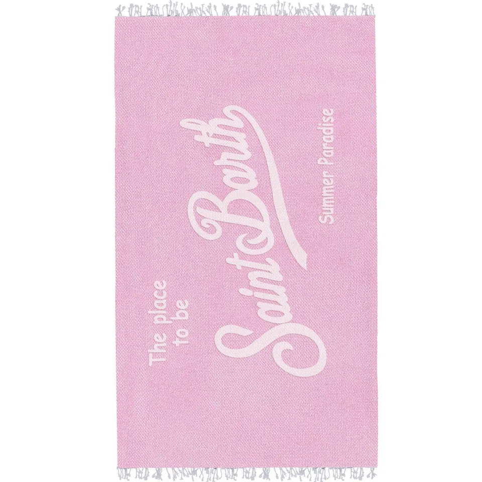 MC2 Saint Barth Foutas J N 01202L telo mare rosa cotone