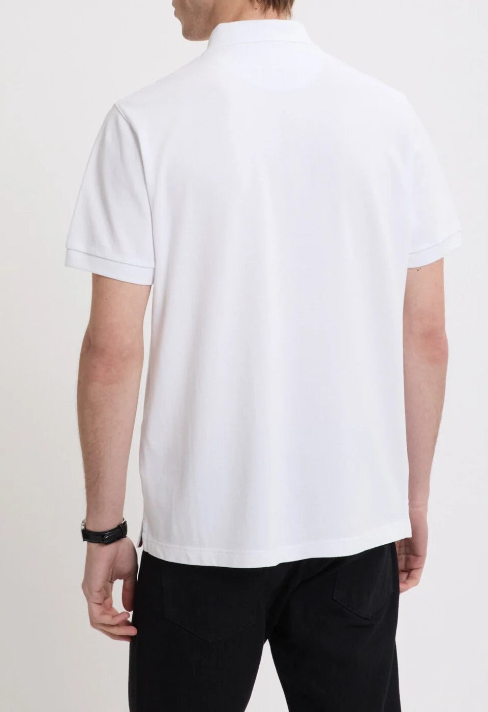 Baracuta BRP0L0027 Polo Uomo Bone White Cotone