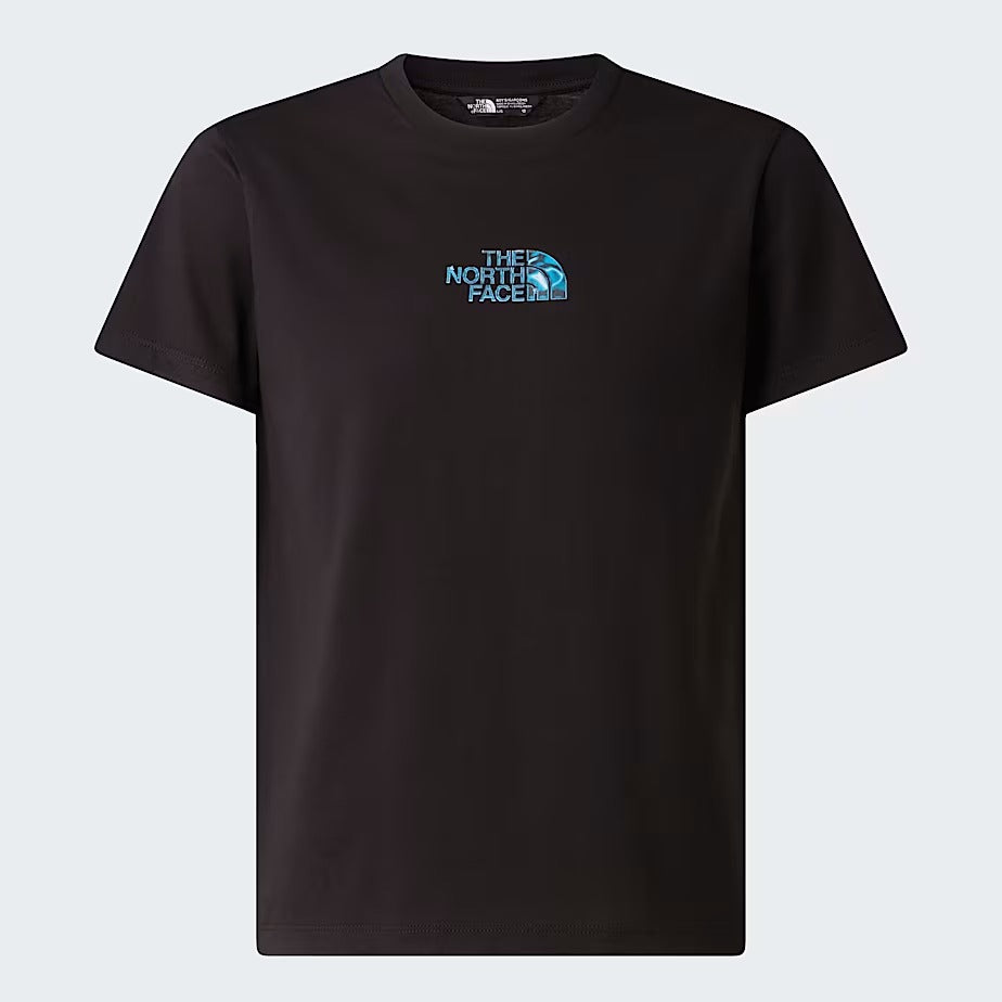 The North Face Liquid Logo NF0A8G1W T-Shirt Tnf Black Cotone