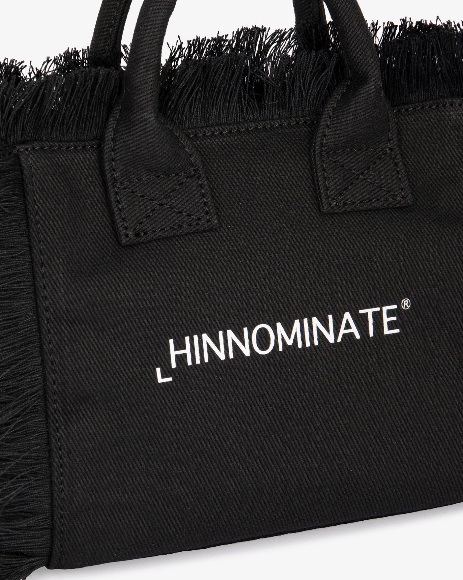 Hinnominate HMACW00171 borsa canvas nero cotone