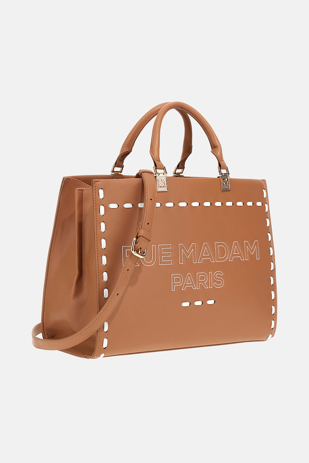 Rue Madam Iconique Spring Tote Bag Donna Cognac