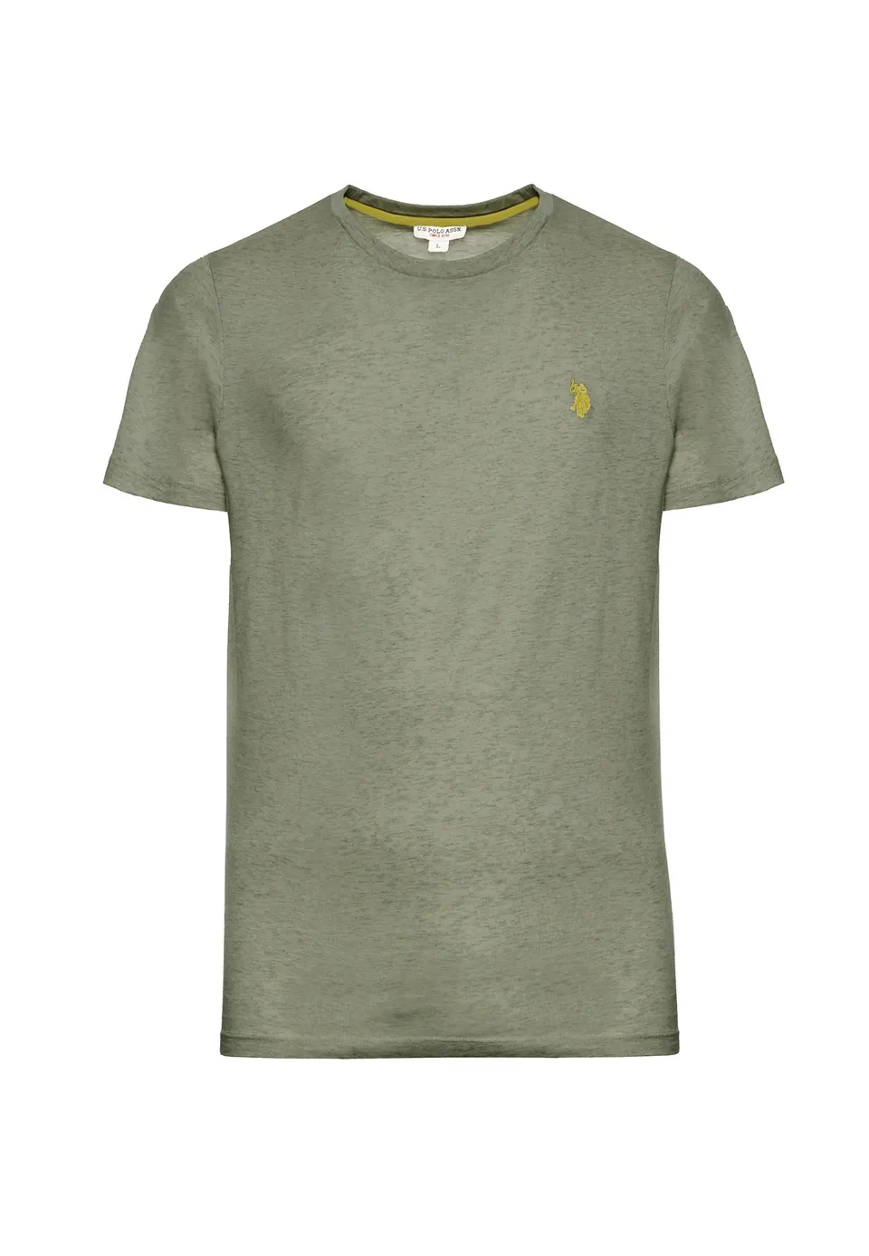 U.S. Polo ASSN. Micky US43154036 t-shirt verde militare cotone