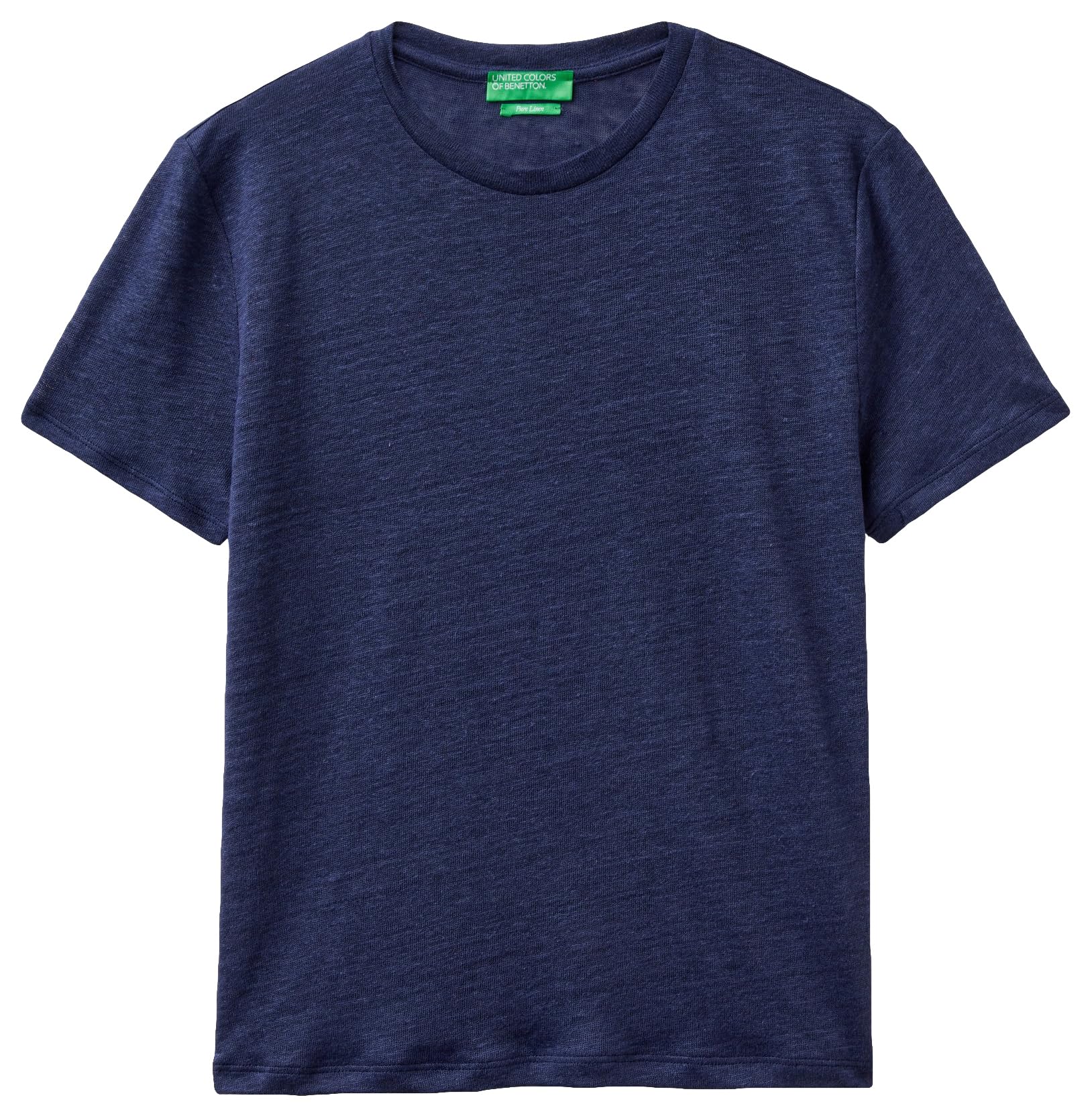 United Colors of Benetton T-Shirt Lino Donna Verde Bosco