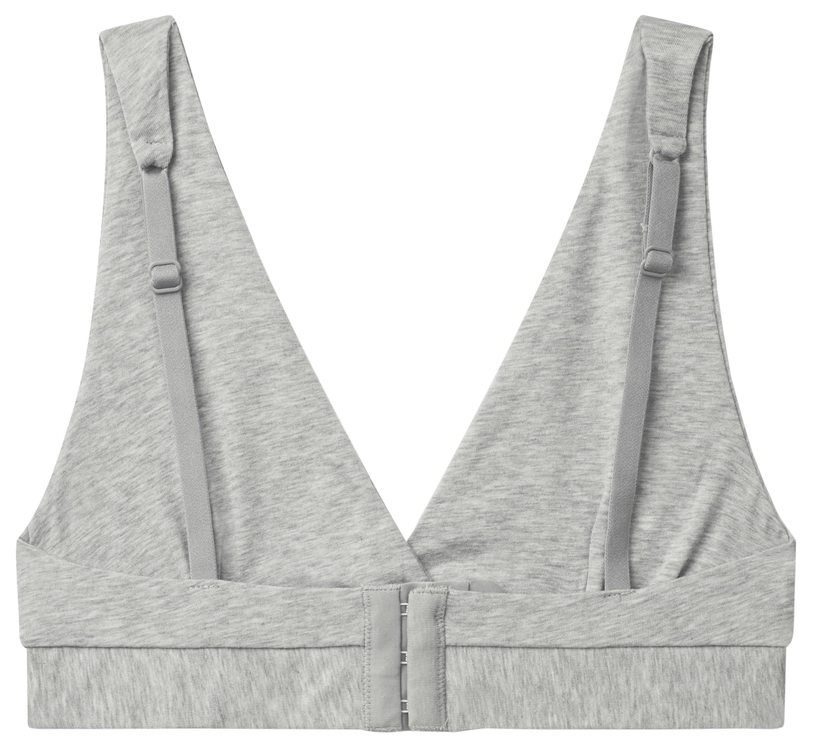 Benetton Intimo Triangolo Vela Reggiseno Grigio Melange Cotone