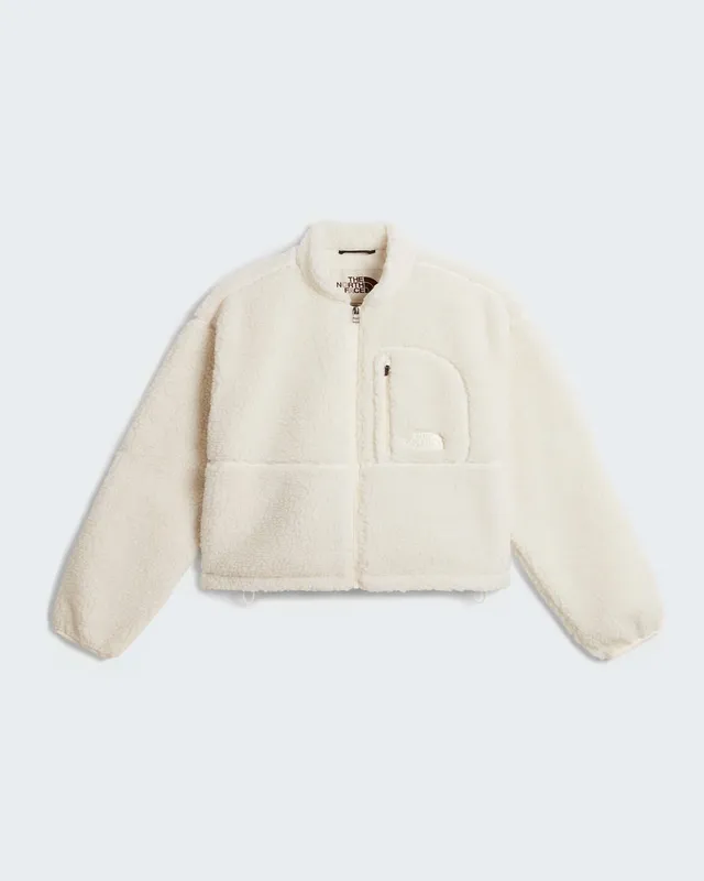 The North Face NF0A8KQY giacca pile white dune donna