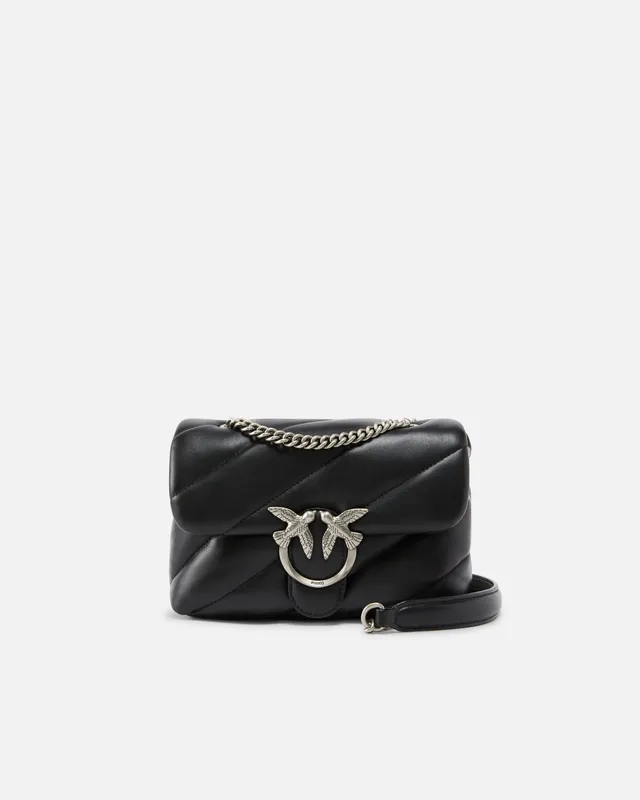 Pinko Love Puff Mini borsa donna nero nappa trapuntata