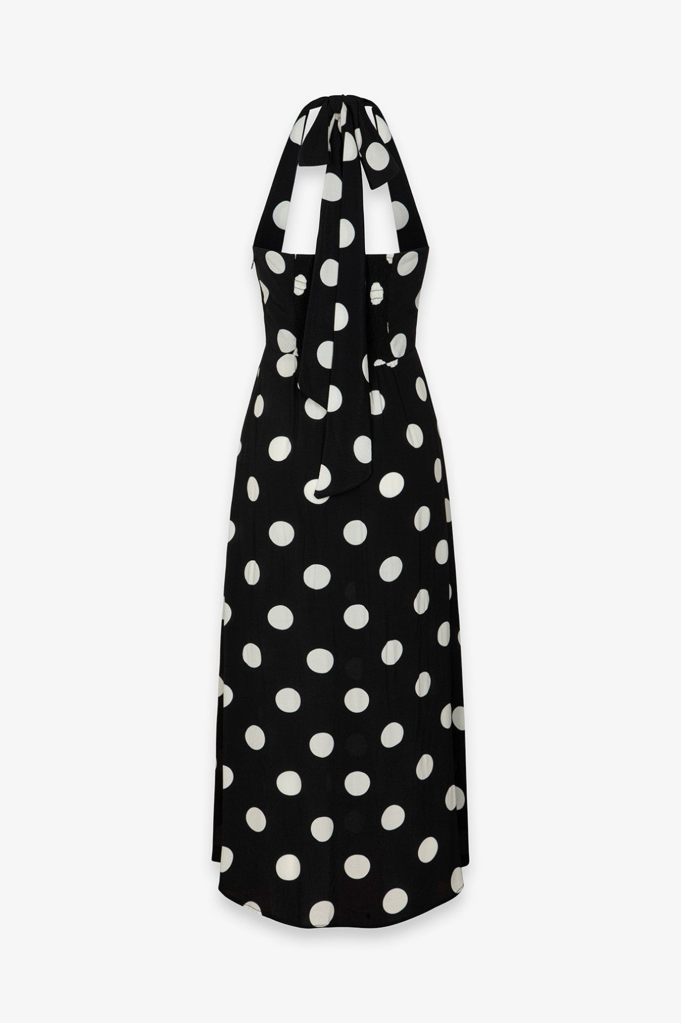 Mar De Margaritas Paula MMABW1536 Abito Midi Pois Nero