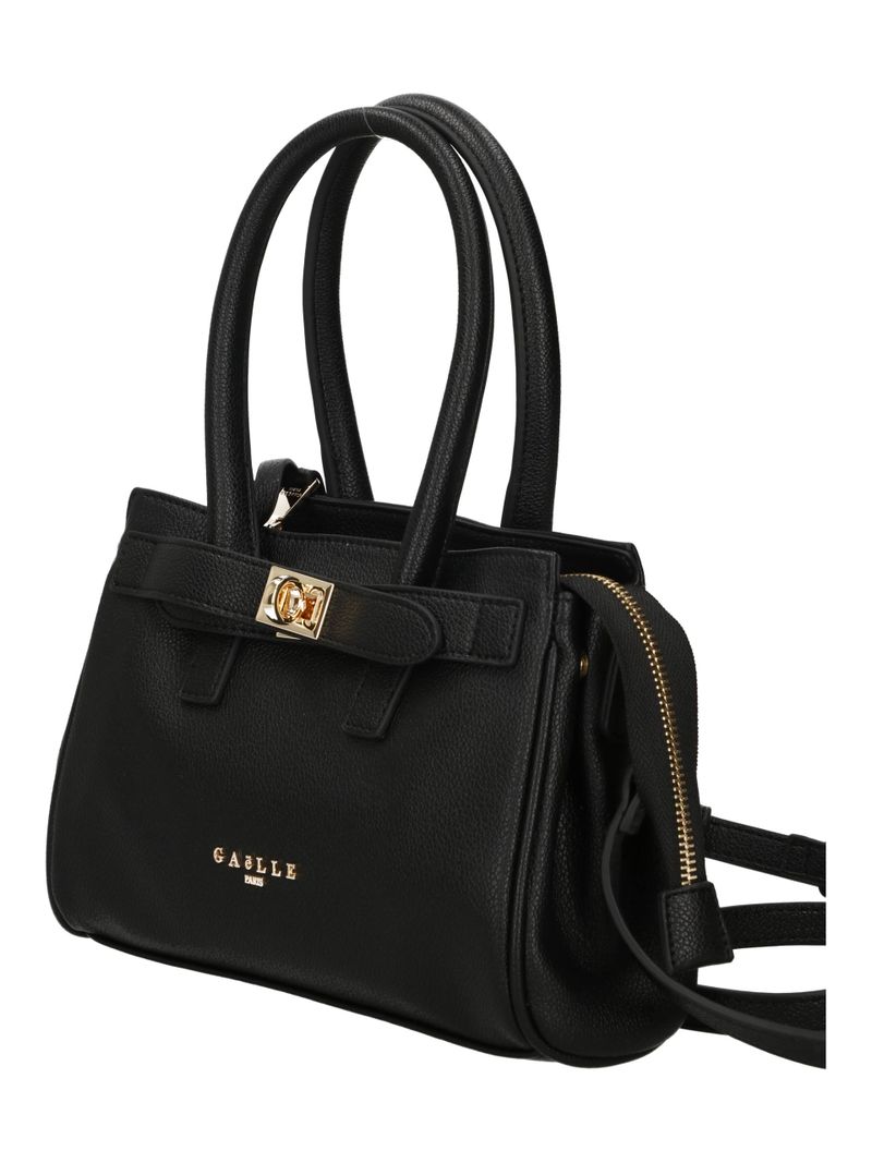 Gaelle Paris GAACW03063 mini bag nero ecopelle
