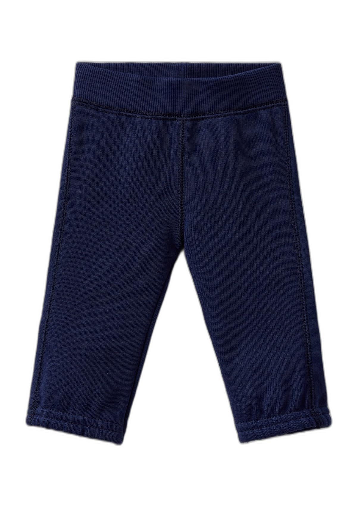 Benetton 3J70AF01L pantalone neonato cotone bianco 50