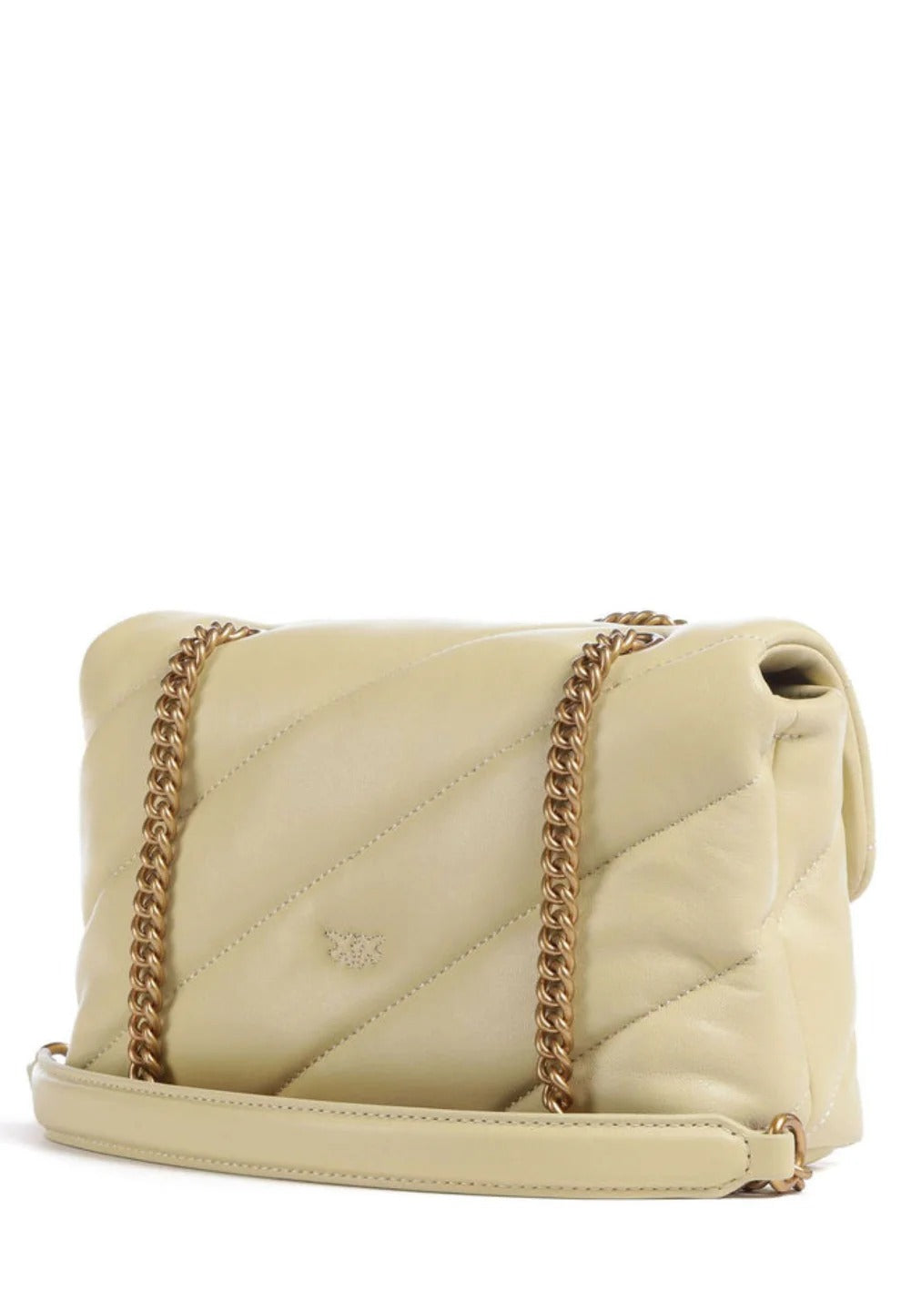 Pinko Love Puff Mini 100039A0F2 borsa donna Giallo Vaniglia